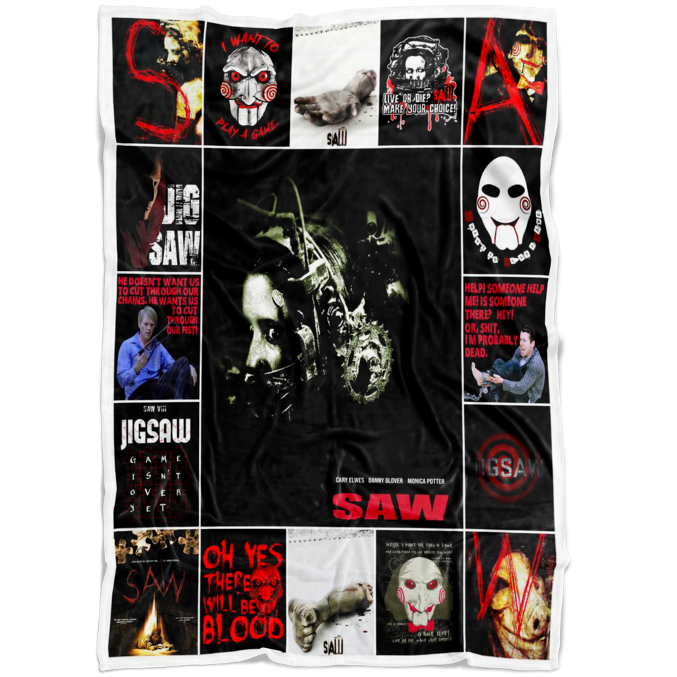 Saw For Fans Blanket copy