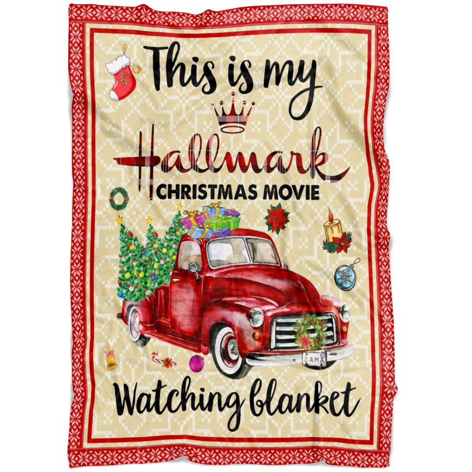 Christmas Movies Blanket This is my Hallmark movie
