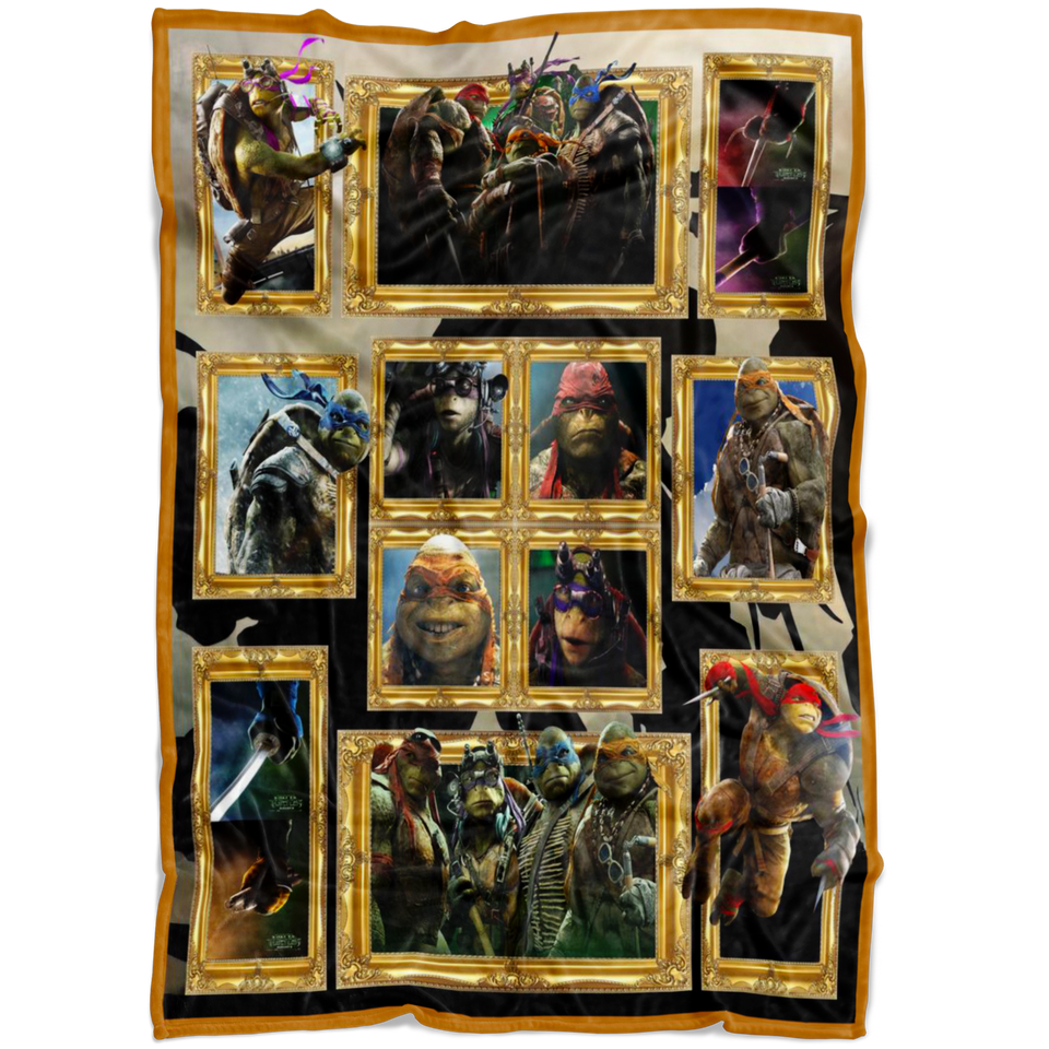 Ninja Turtle 01 3D Quilt copy