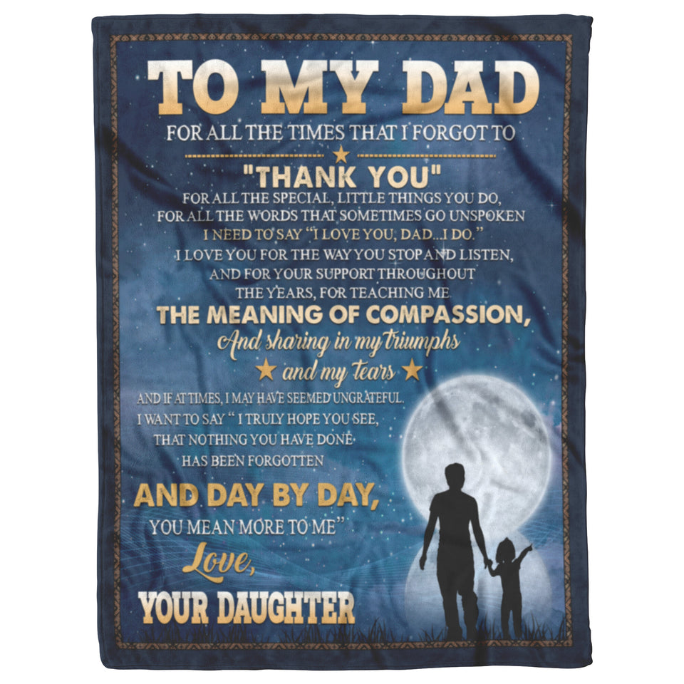 to My Dad from Daughter Flannel
