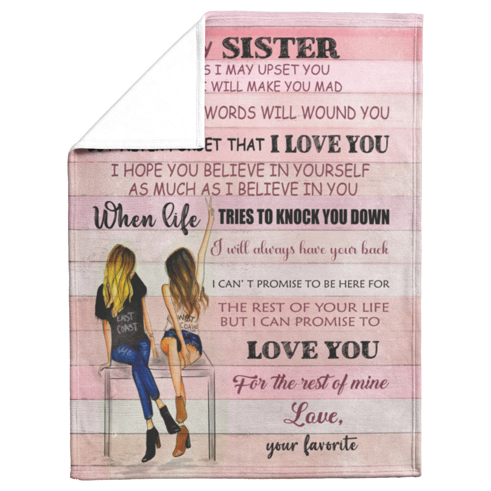 to My Sister Blanket