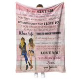 to My Sister Blanket