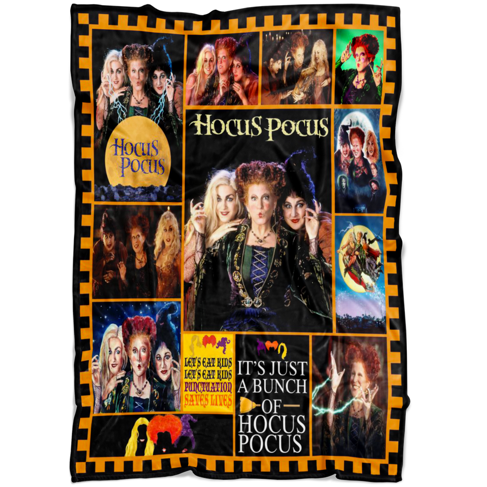 Hocus Pocus Halloween Version 3 Blanket