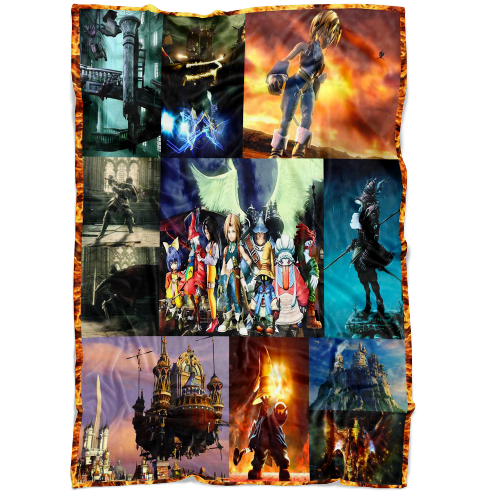 Final Fantasy 9 quilt