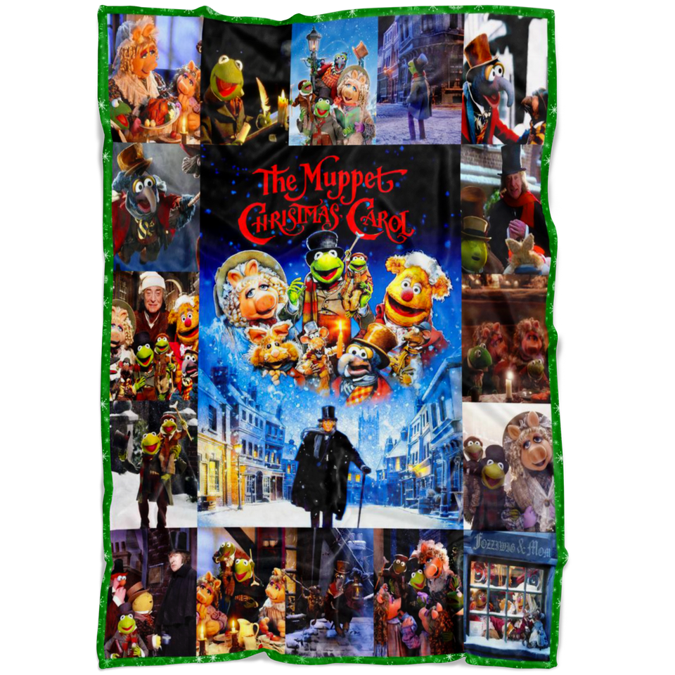 The Muppet Christmas Carol Blanket