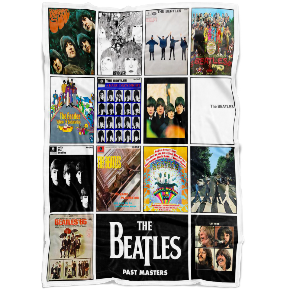 The Beatles Blanket The Beatles Albums Quilt