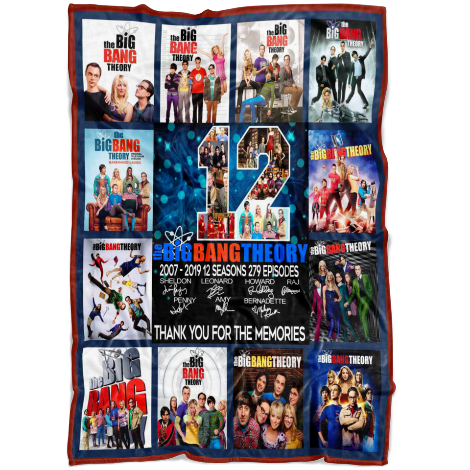 The Big Bang Theory Blanket