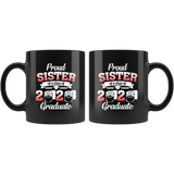 Proud Sister of A Class of 2020 Graduate Coffee Mug 11oz Senior 2020 Quarantine Coffee Mug Senior 2020 Quarantined Mug Senior Class of Class 2020 Mug - TL