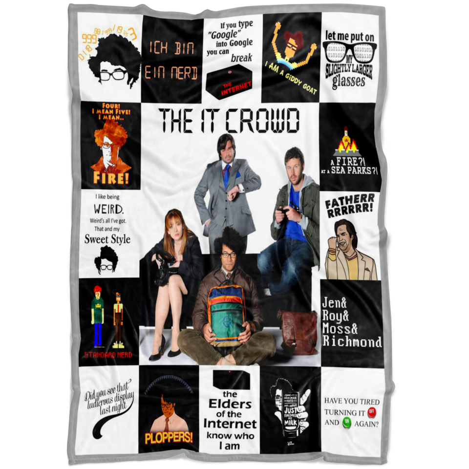 The IT Crowd Blanket