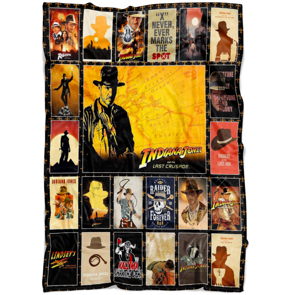 Indiana Jones Blanket