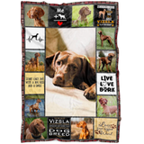 Vizsla Love Each Day Blanket