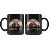 Serenity Now Vintage Retro Mug Gift Frank Costanza Seinfeld Coffee Mug 11oz, Serenity Now Coffee Mug Best Funny Gifts Sarcastic Mug TL