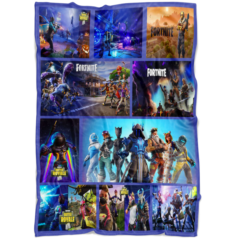 Fortnite Quilt Blanket