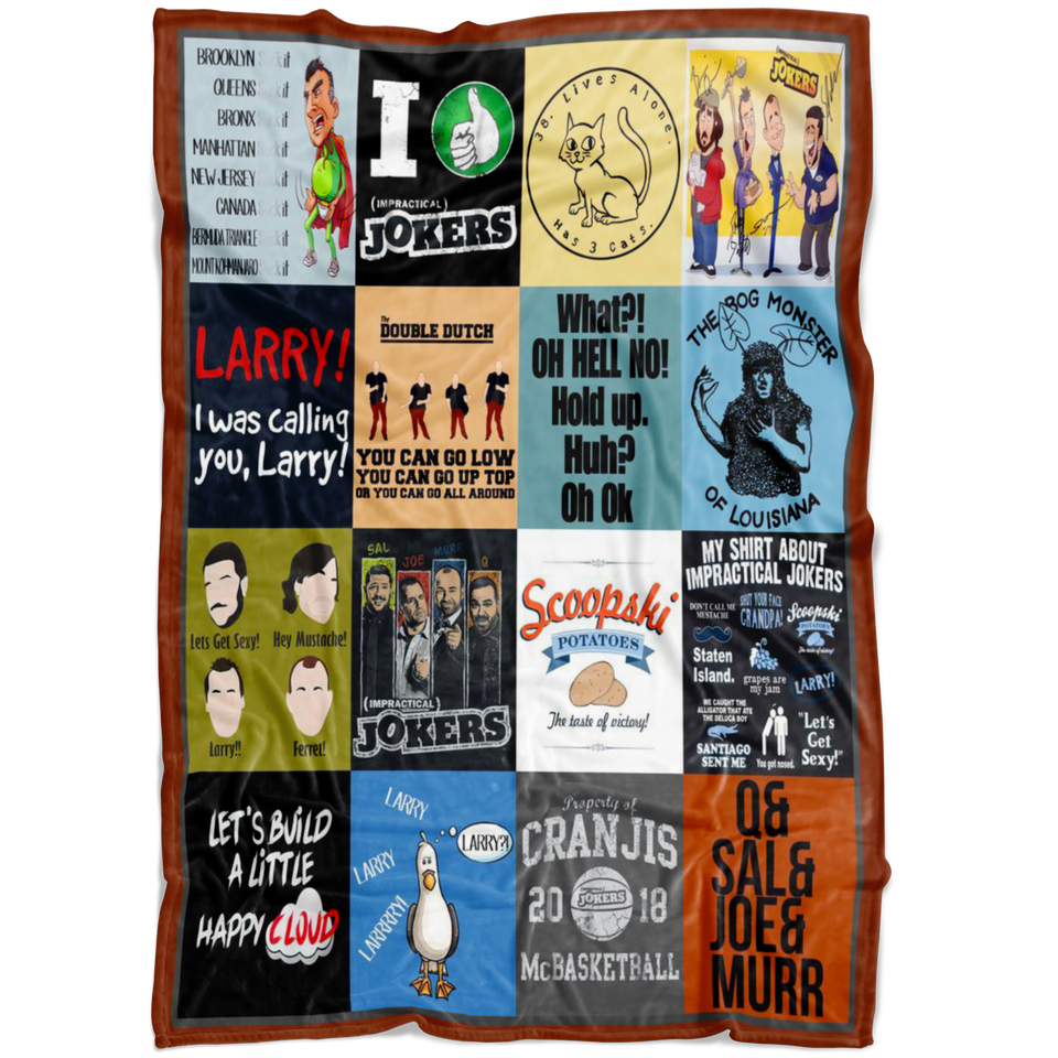 Impractical Jokers Blanket
