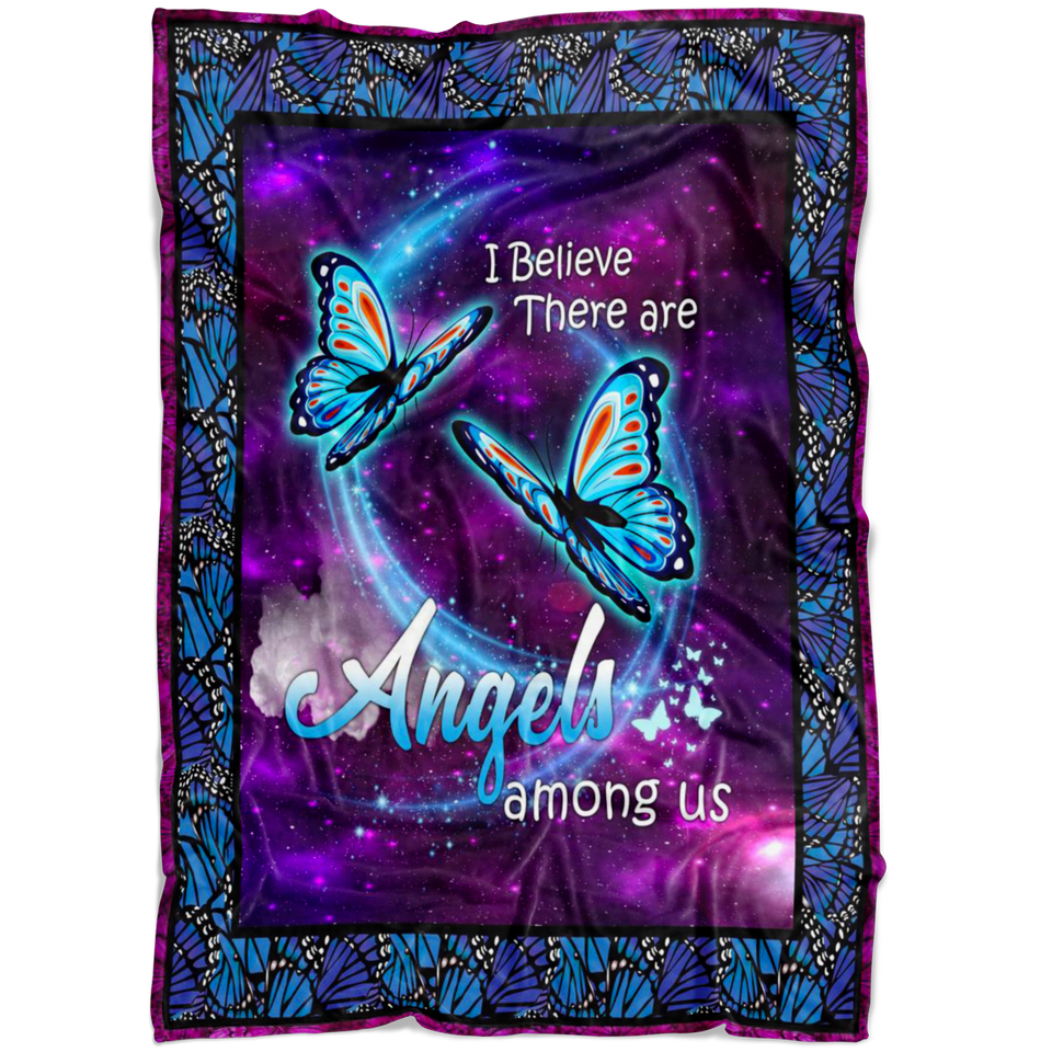 I Believe There Are Angels Among Us Blanket