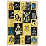 Harry Blanket Pottter Quilt - Harry-Pottter Blanket - Harry Fan Potter Blanket - Valentines Gift Idea for Men Women - Birthday Gift D