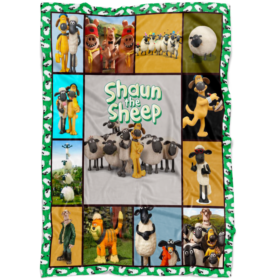 Shaun the Sheep Blanket