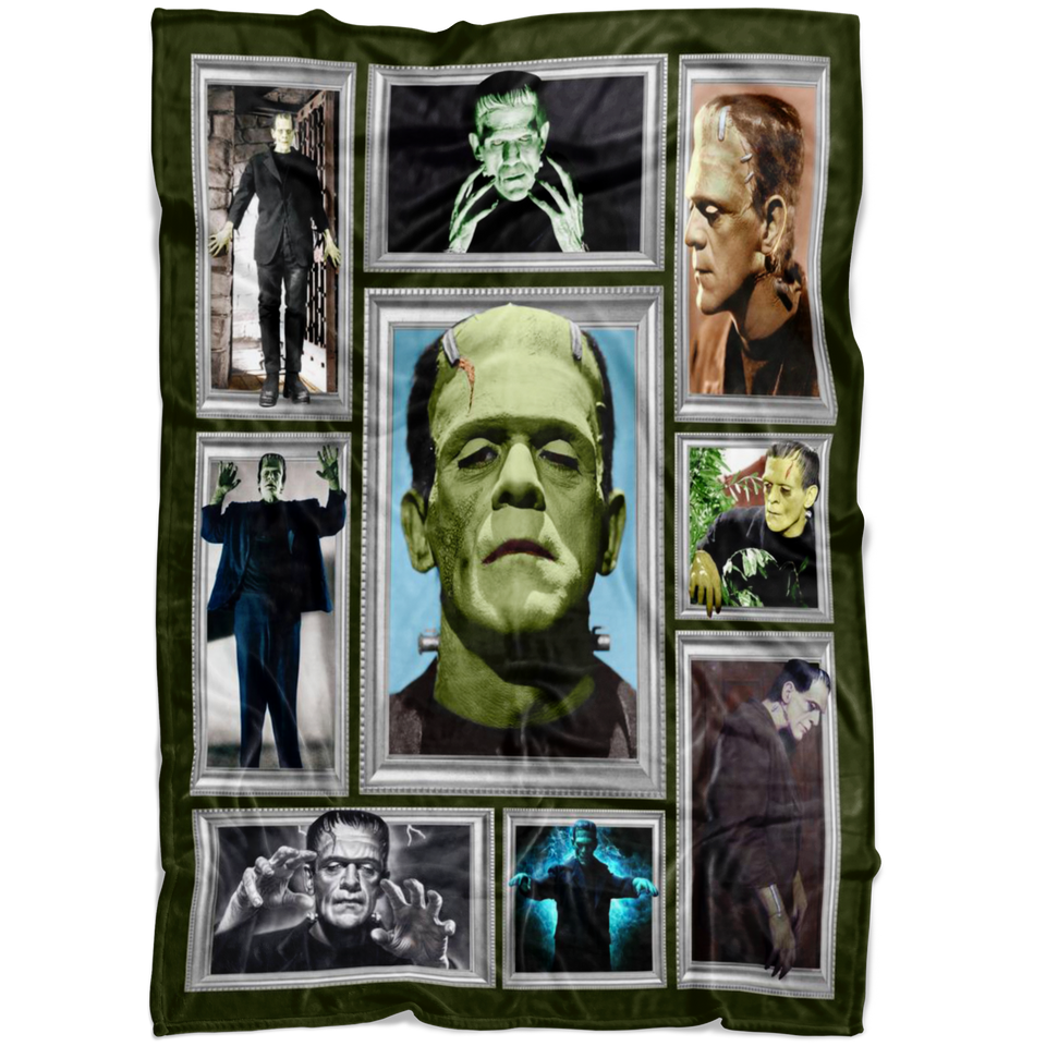 Frankenstein Quilt Blanket