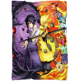 Sasuke vs Naruto Blanket