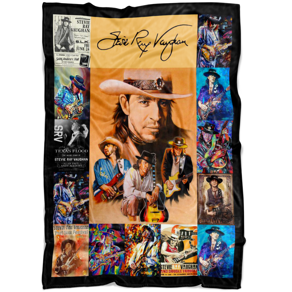 Stevie Ray Vaughan Blanket