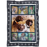 german shorthaired pointer blanket
