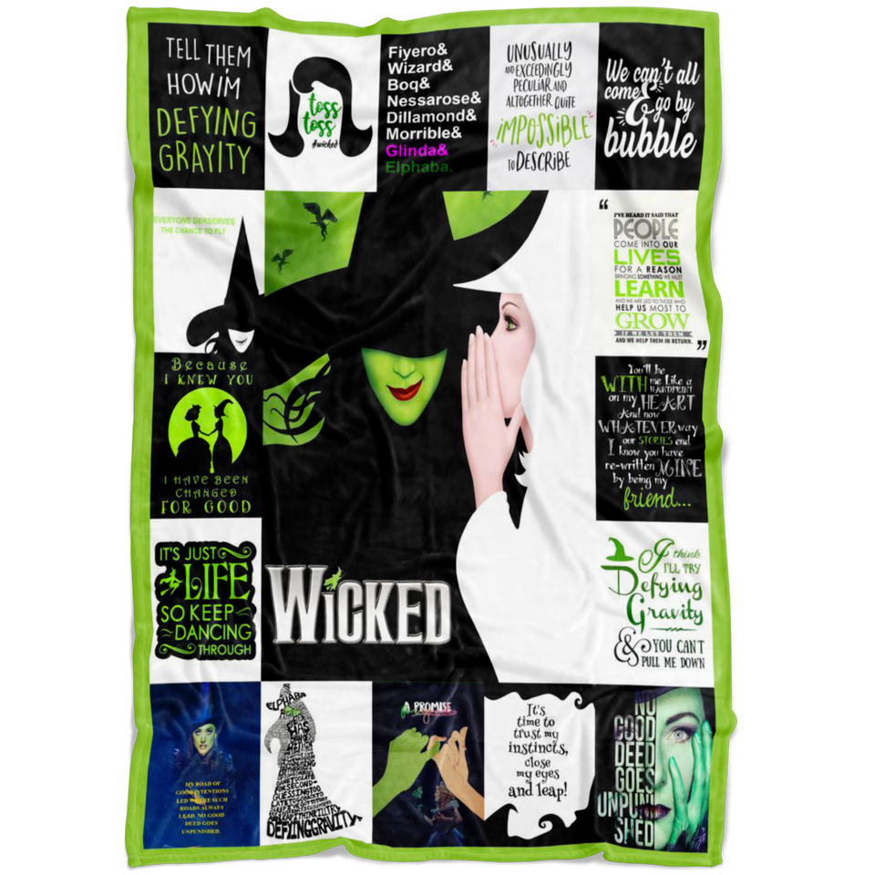 Wicked Blanket The Wonderful Wizard of Oz Quilt