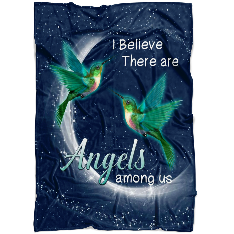 Hummingbird Angel Blanket