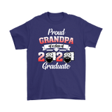 Proud Grandpa of A Class of 2020 Graduate T-Shirt Senior 2020 Quarantine - TL