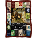 The Lord Of The Rings Blanket