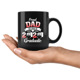 Proud Dad of A Class of 2020 Graduate Coffee Mug 11oz Senior 2020 Quarantine Coffee Mug Senior 2020 Quarantined Mug Senior Class of Class 2020 Mug - TL