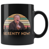 Serenity Now Vintage Retro Mug Gift Frank Costanza Seinfeld Coffee Mug 11oz, Serenity Now Coffee Mug Best Funny Gifts Sarcastic Mug TL