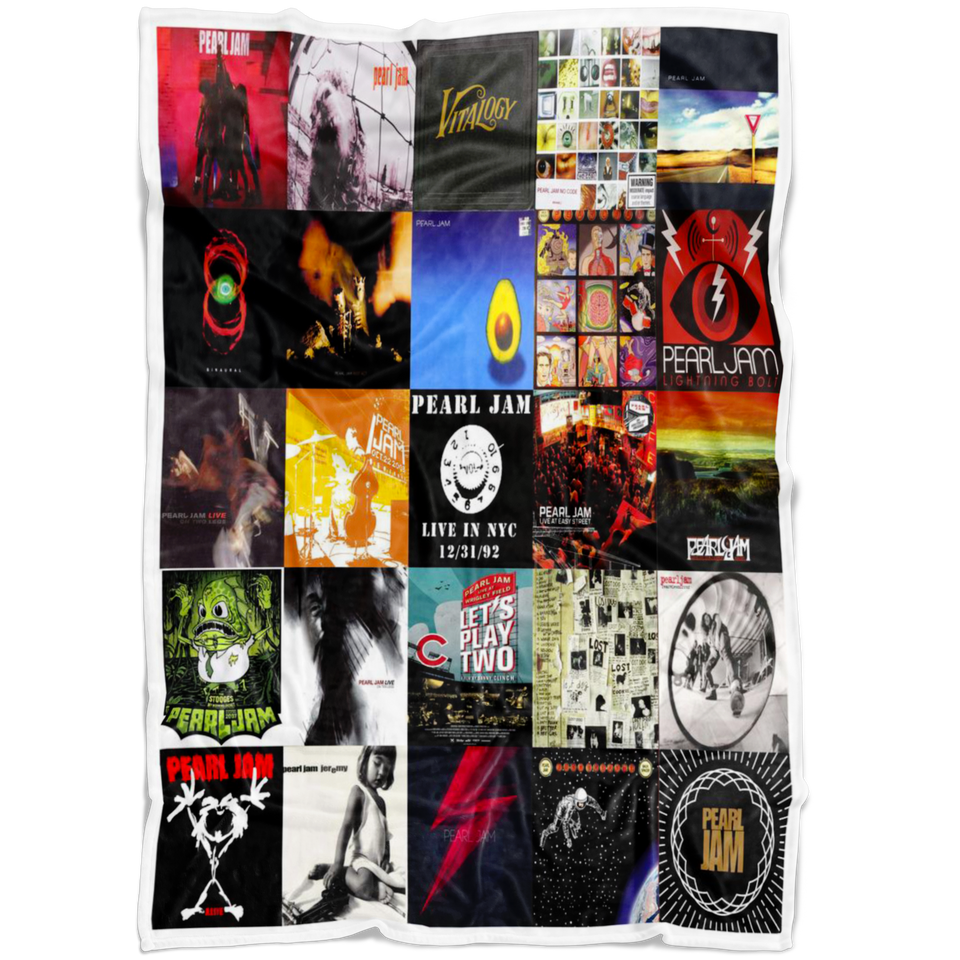 Pearl Jam For Fans 3D Quilt Blanket