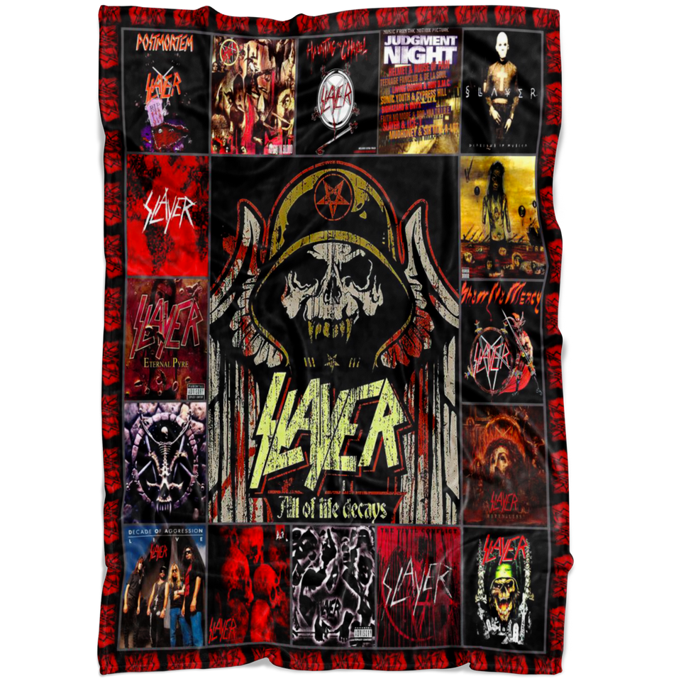 Slayer Albums Blanket