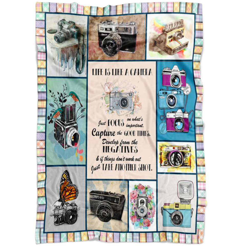 Photography Lover Blanket copy