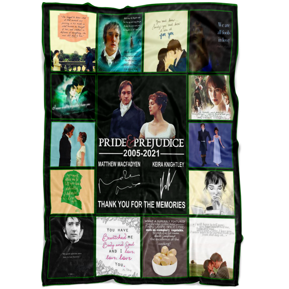 Pride And Prejudice V3 Blanket
